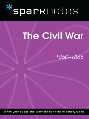 cover image of The Civil War (SparkNotes History Note)